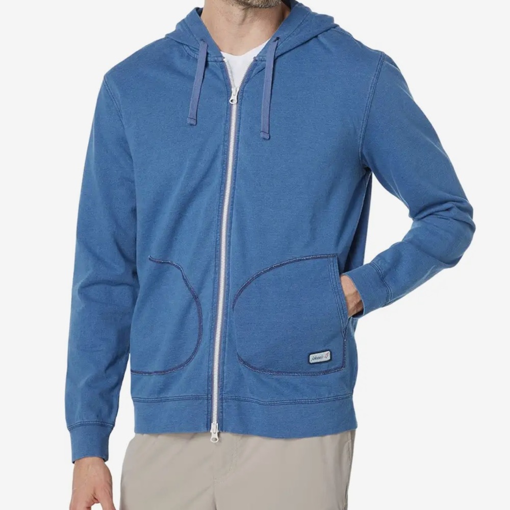 Johnnie-O Sampson zip up hoodie. Size M. NWOT